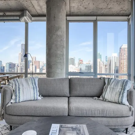Appartement South Loop 2Br W Gym Roof Nr Grant Park Chi-771